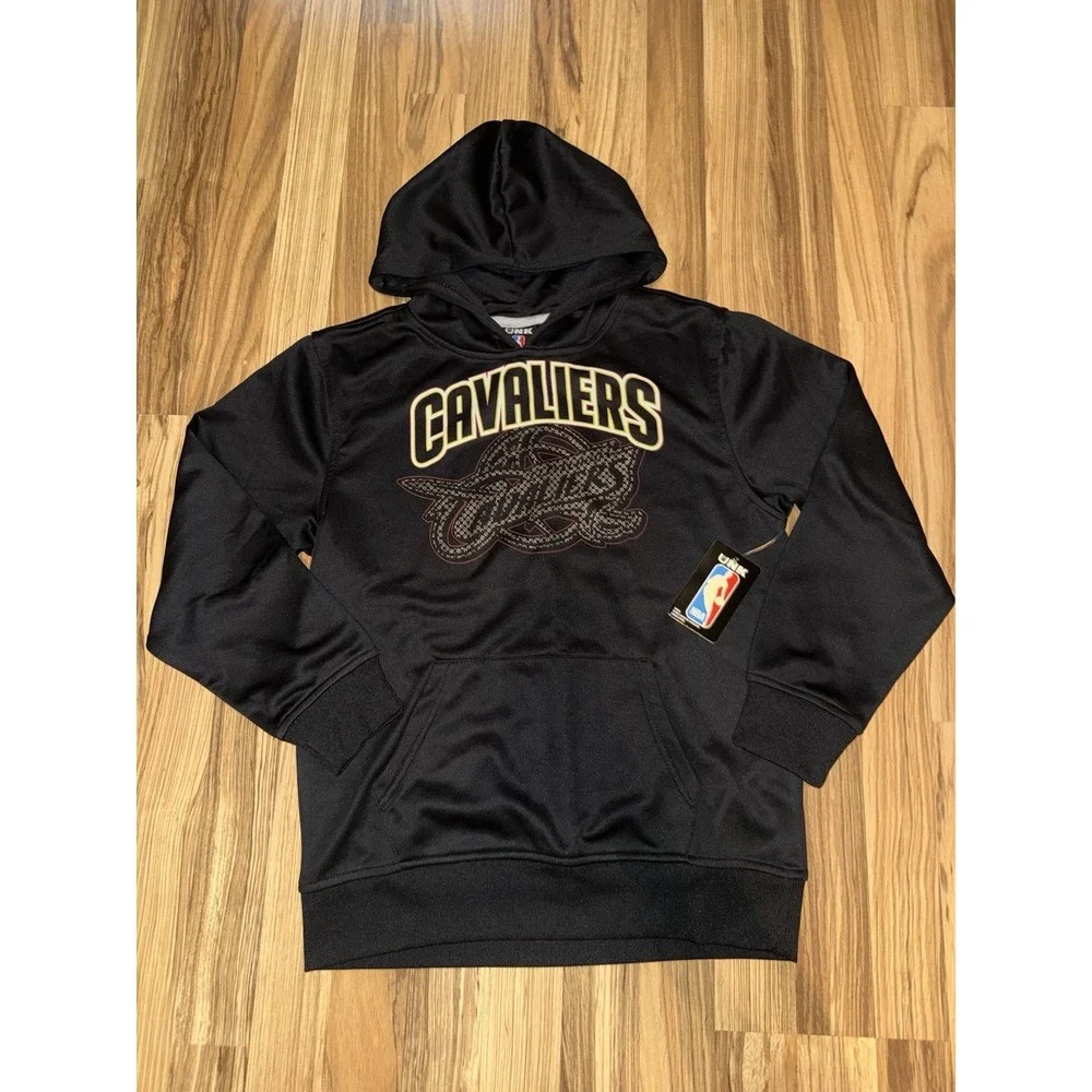 Cleveland Cavaliers NEW NBA Hoodie Hooded Sweatshirt Youth‎ Large 14/16 Dri-fit